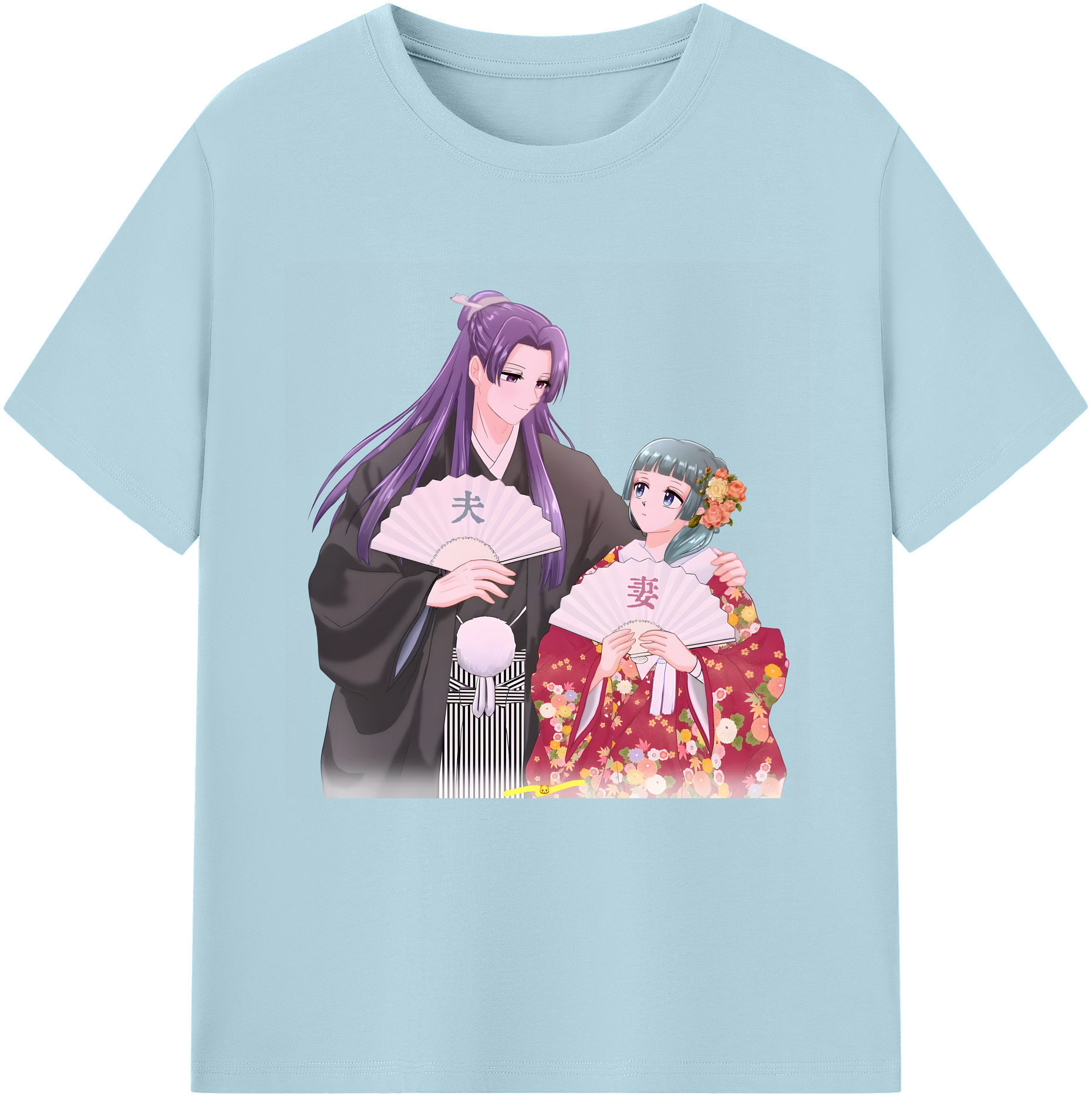 （画像用） 薬屋のひとりごと The Apothecary Diaries 綿100％半袖Tシャツ（フロントプリント）